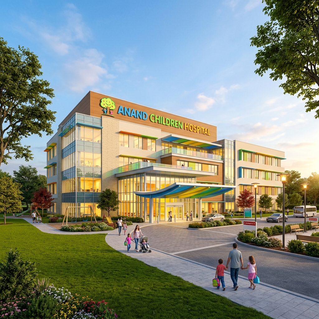 Anand Children Hospital Exterior